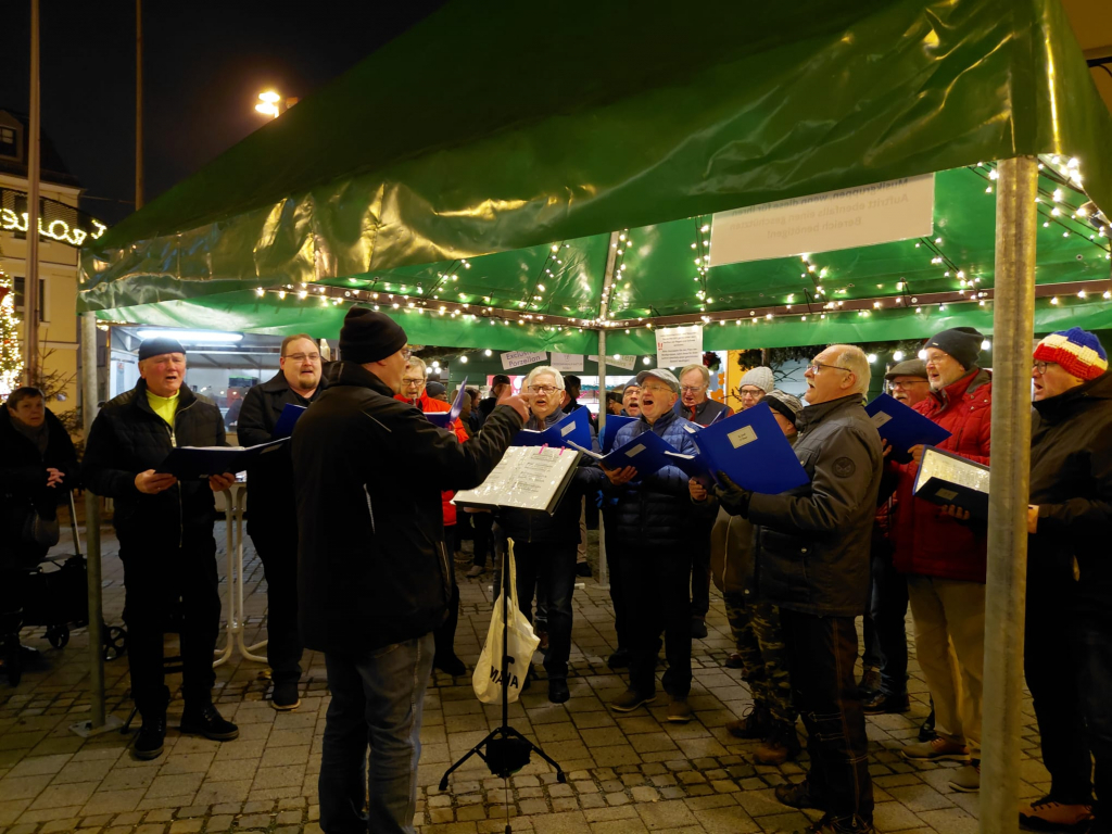 Singen auf dem Weihnachtsmarkt 19.12.2025